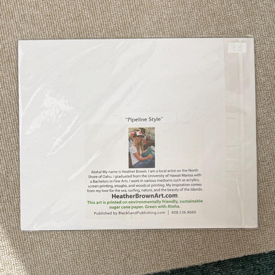 Heather Brownヘザーブラウン【Pipeline Style】