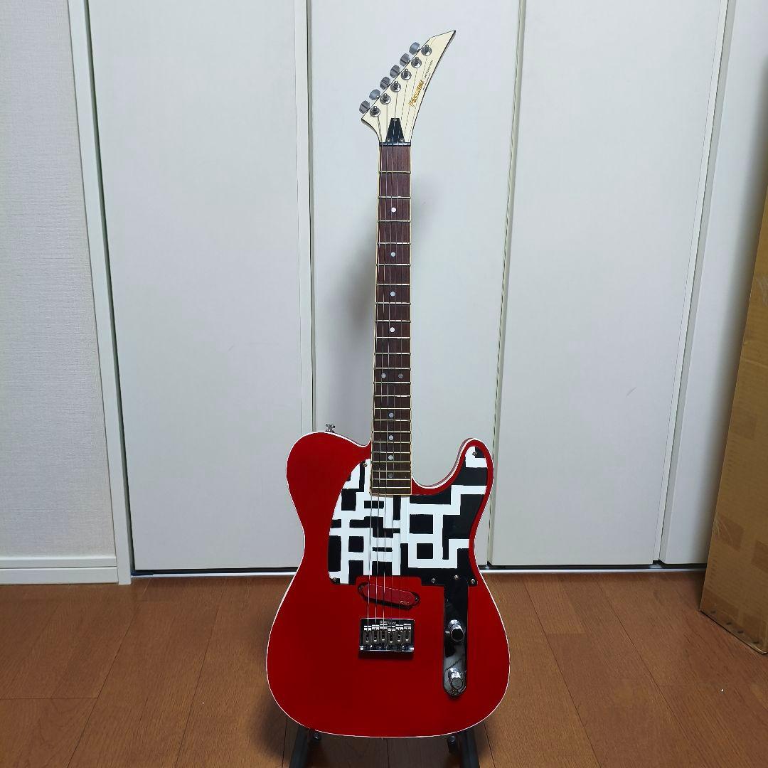 FERNANDES？　EMG-SA　布袋モデル　赤TEJ　製作中(ネックなし)
