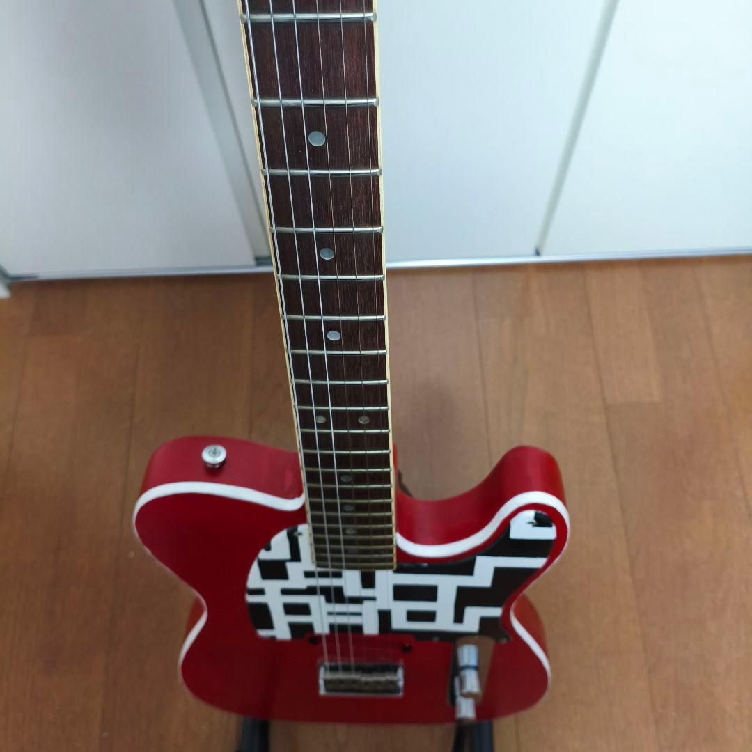 FERNANDES？　EMG-SA　布袋モデル　赤TEJ　製作中(ネックなし)