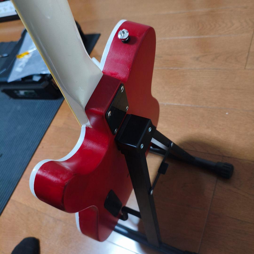 FERNANDES？　EMG-SA　布袋モデル　赤TEJ　製作中(ネックなし)