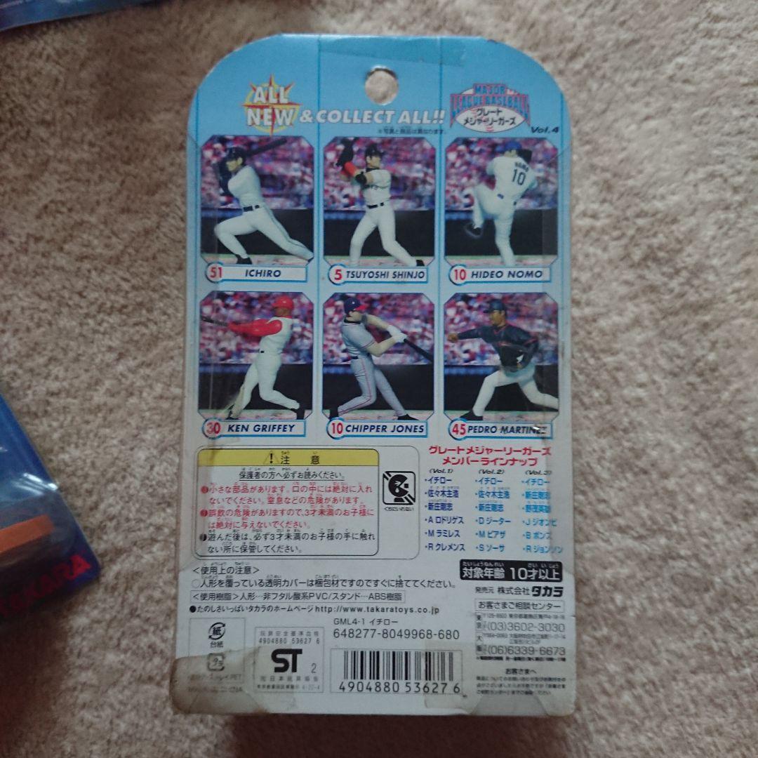 2★タカラ 2002 MLB マリナーズ イチロー フィギュア