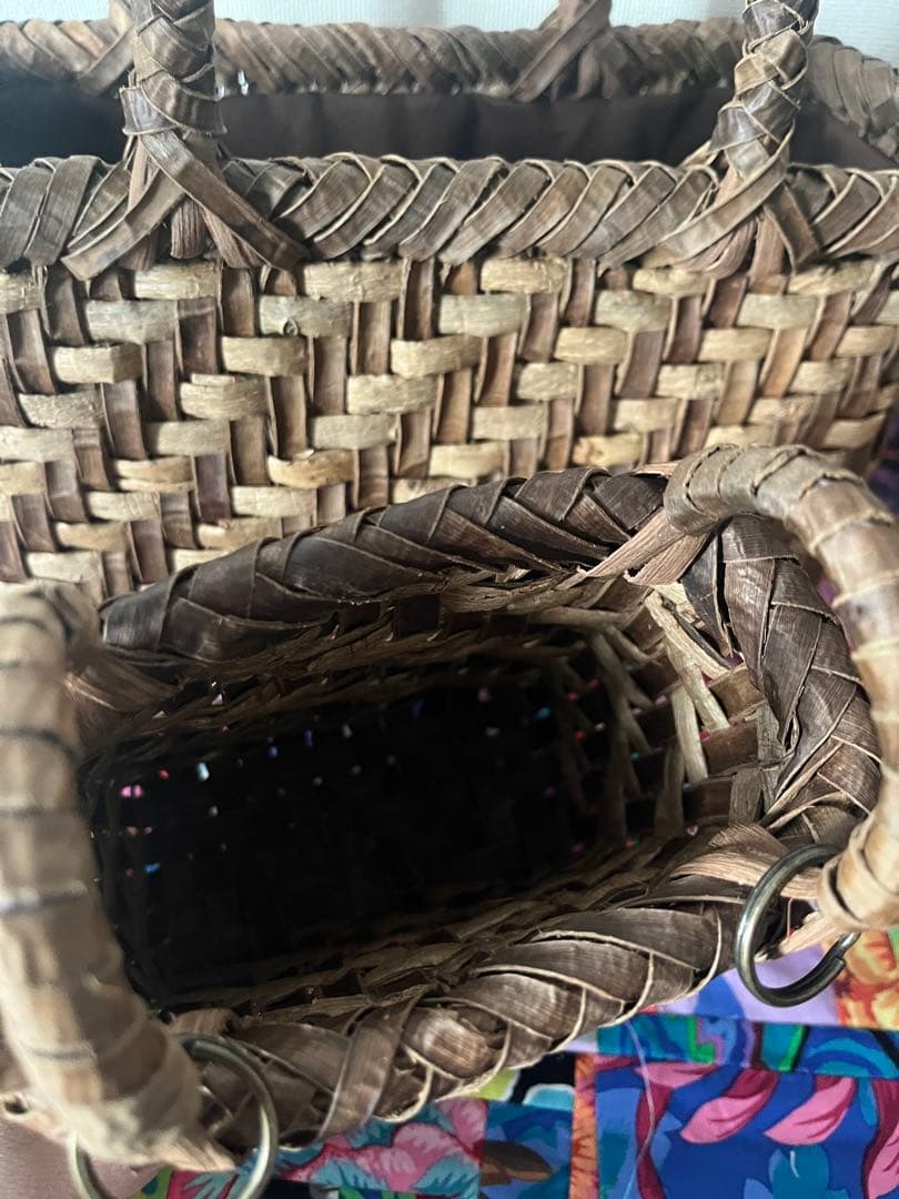 胡桃カゴバック　くるみカゴ　山葡萄　好きにも