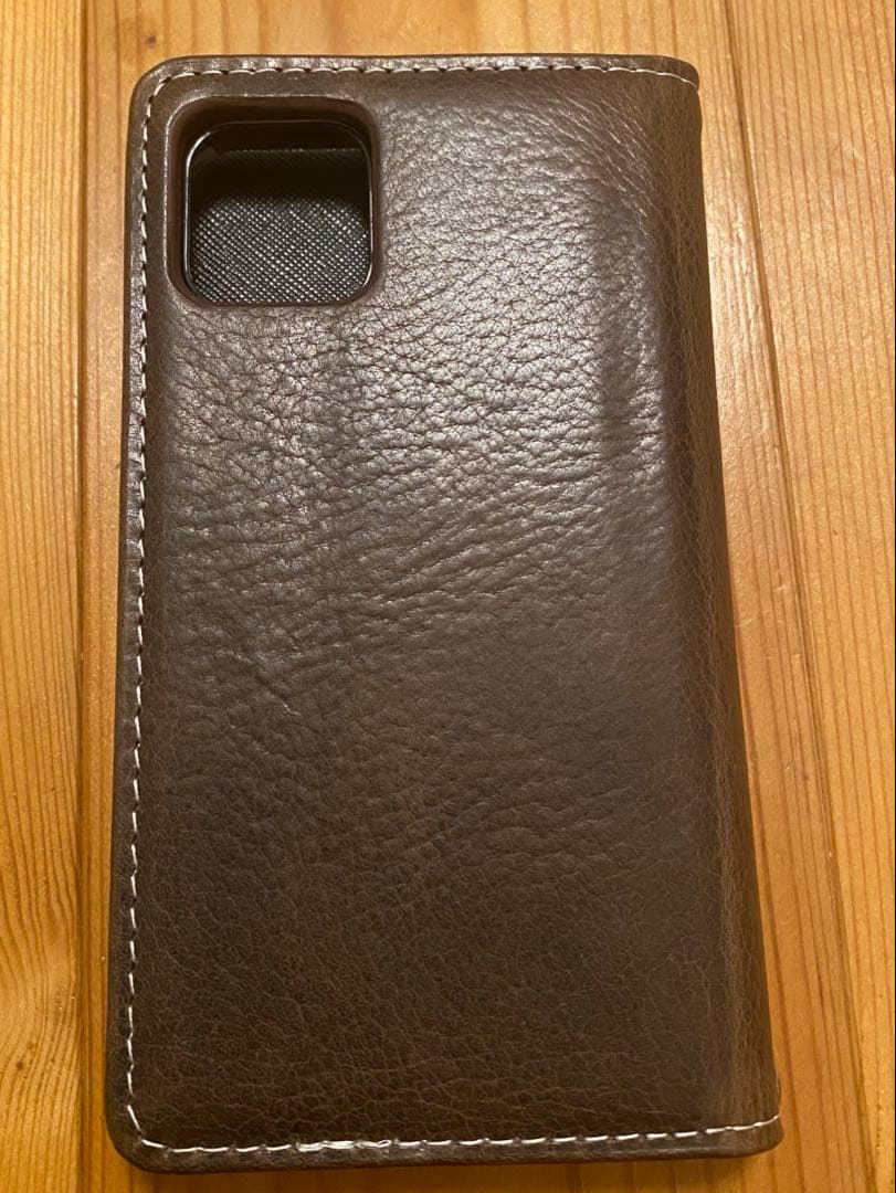 iPhone11 Pro本革手帳型ケース カードポケット付き