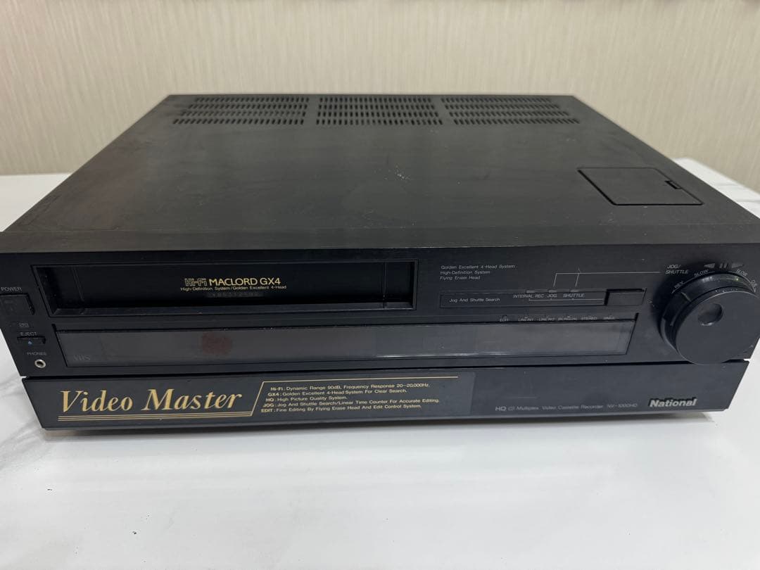 National NV-1000HD VHSビデオデッキ