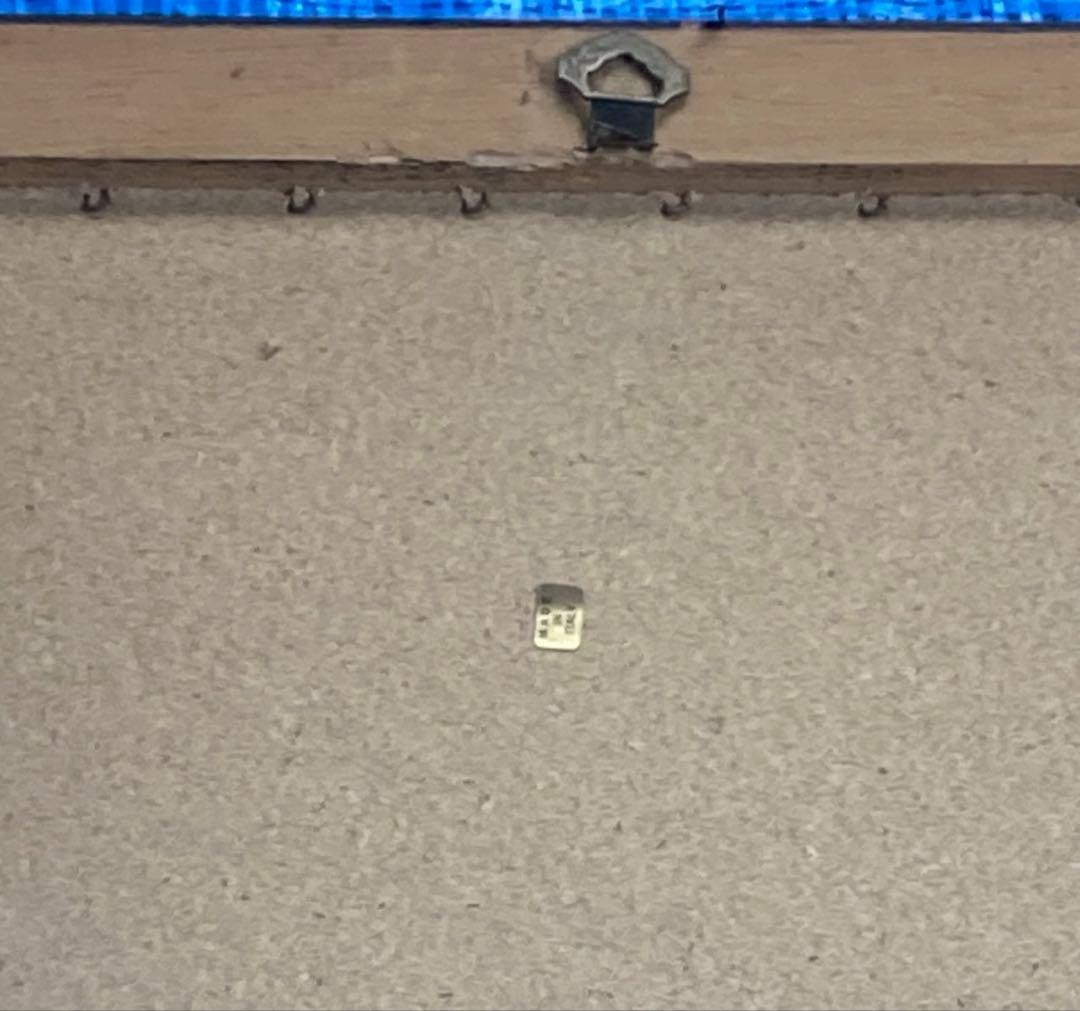 【美品】イタリア製 壁掛け鏡 姿見 八角形