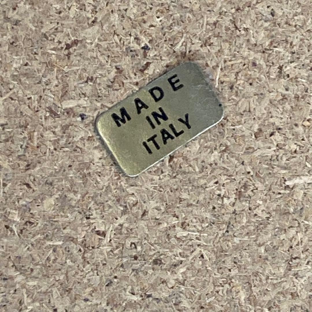 【美品】イタリア製 壁掛け鏡 姿見 八角形