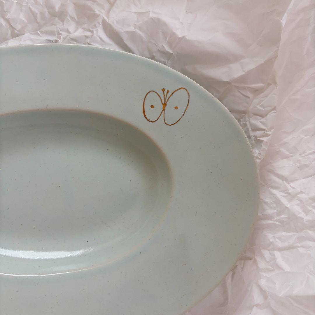 安藤雅信 ミナペルホネン オーバルプレート