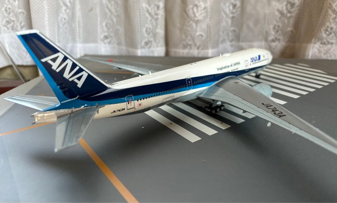 1/200 B777-281ER JA743A完成品