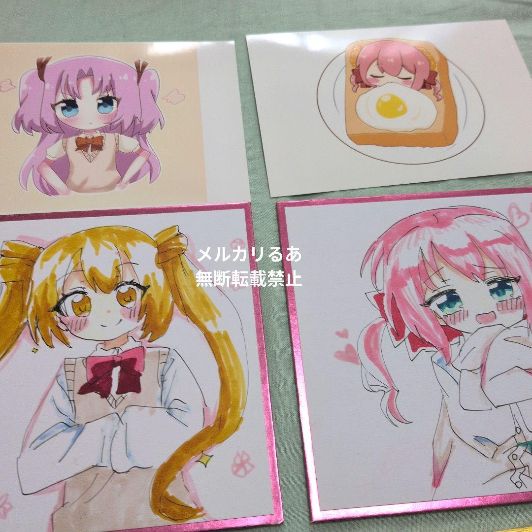 ひめ、かぐや、光永　コピック　デジタルイラスト　さしぐるみ　9点　まとめ売り