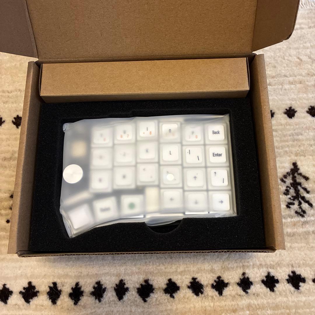 Cornix Glacier Silverフルセット　分割キーボード