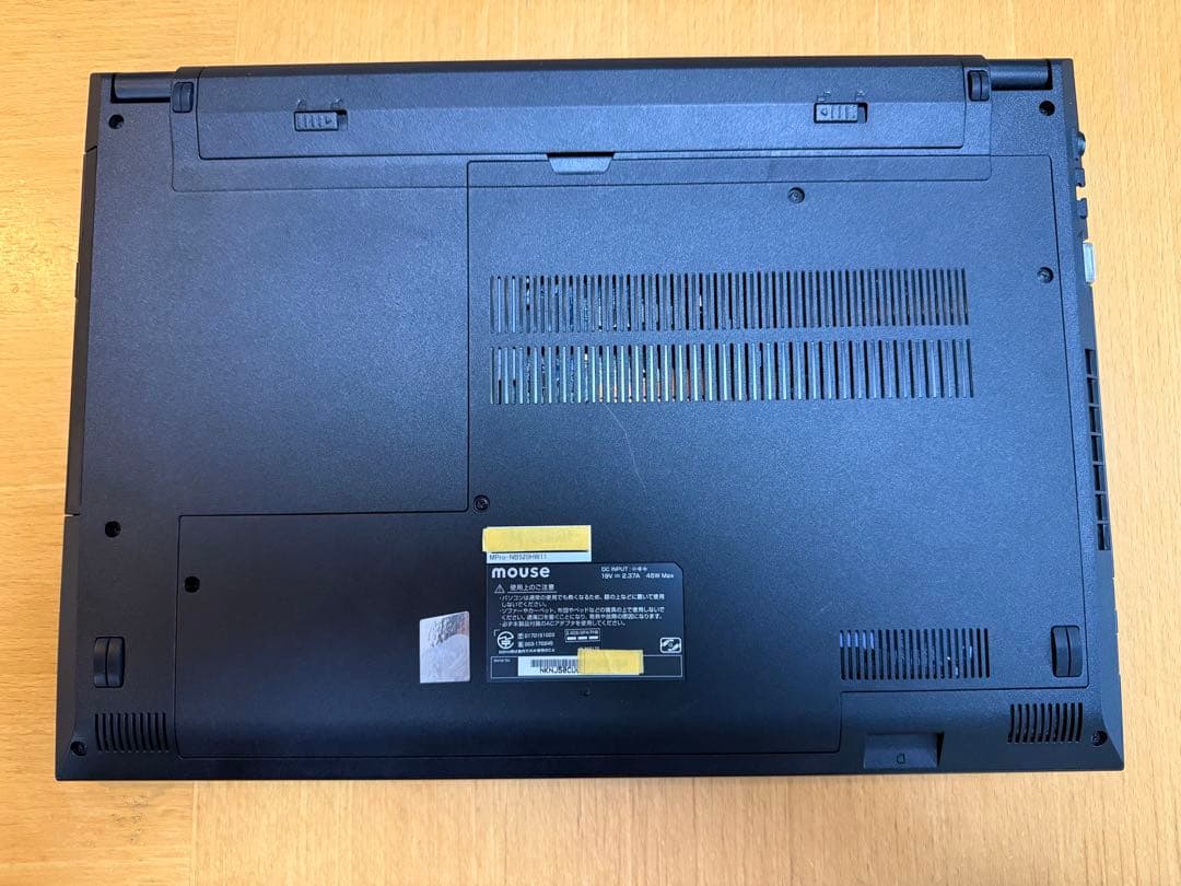 ジャンクmouseNB520h 10世代Corei5