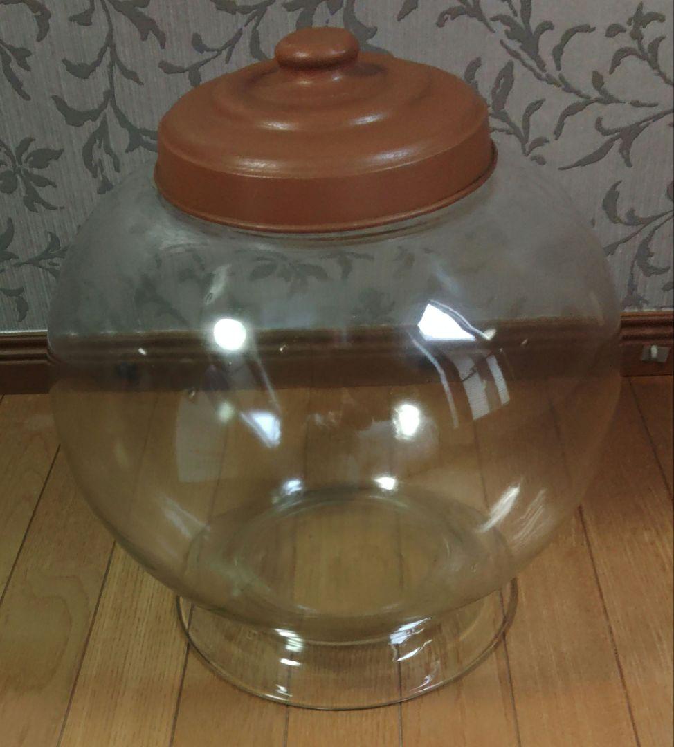 地球瓶　大型　お煎餅屋　駄菓子屋　ガラス瓶　高さ約40cm