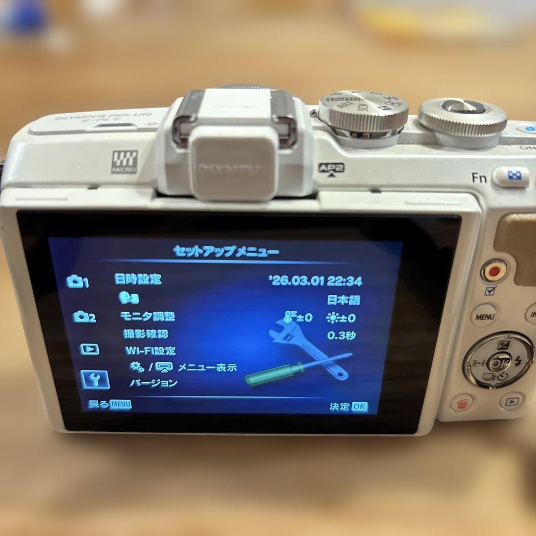【ジャンク品】OLYMPUS PEN Lite E-PL7 ホワイト