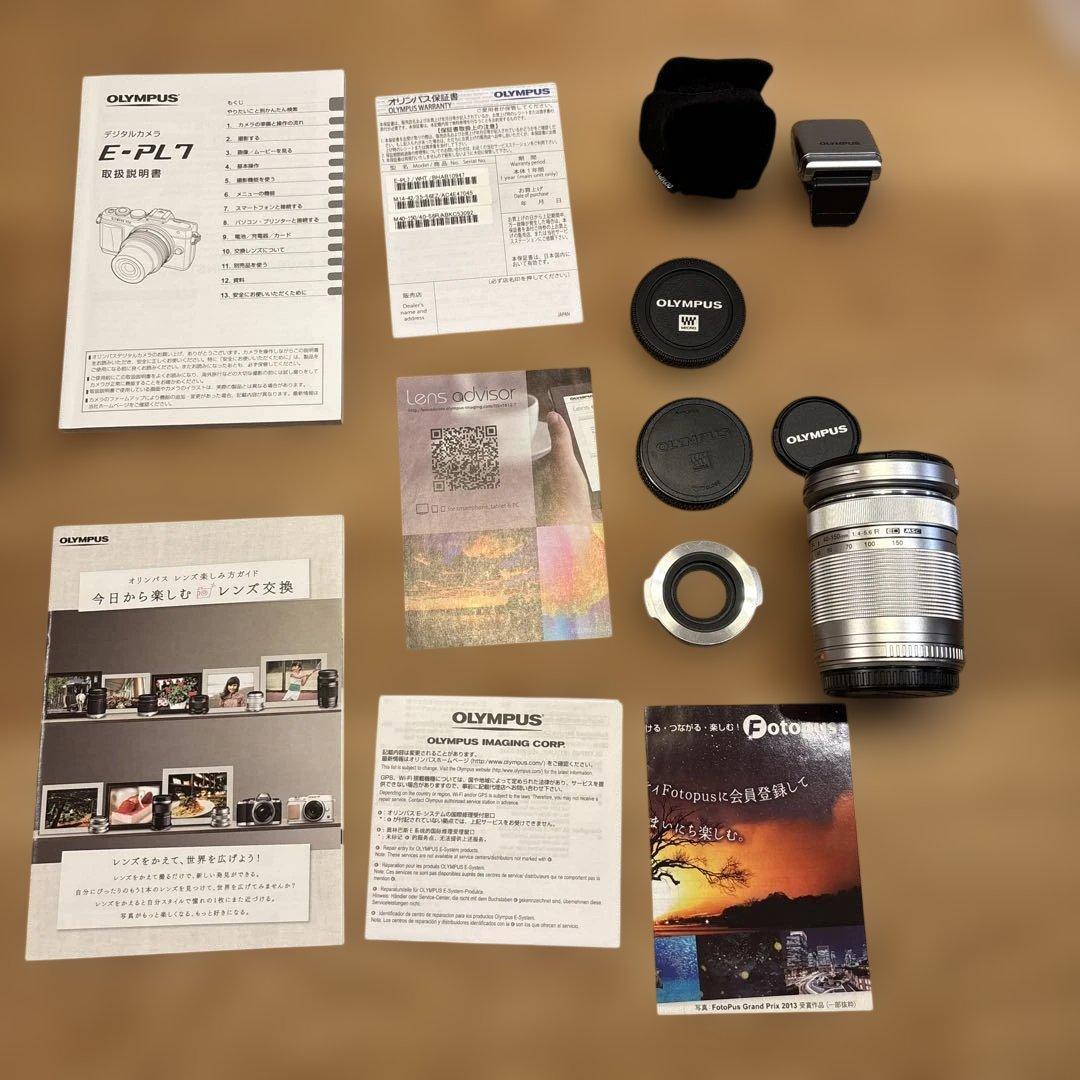 【ジャンク品】OLYMPUS PEN Lite E-PL7 ホワイト