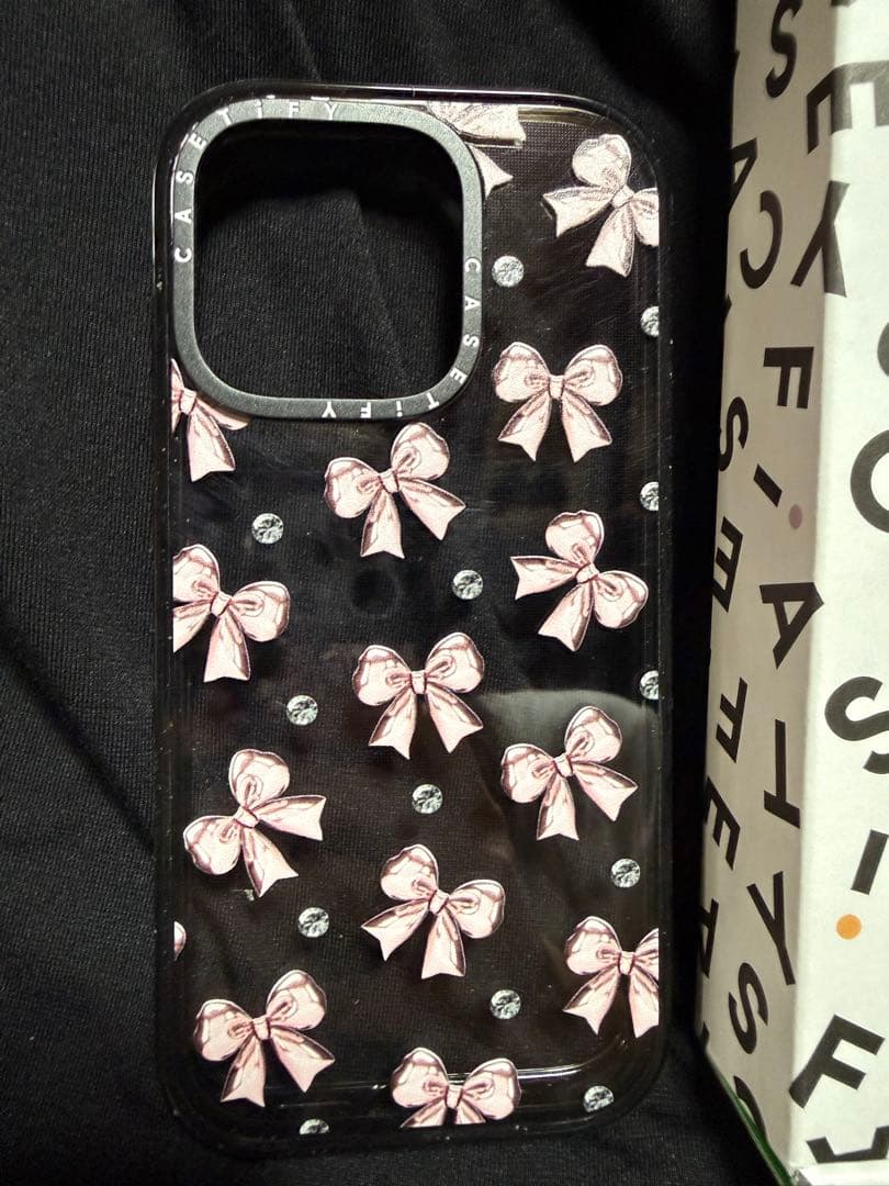 CASETiFY リボン　インパクトケース　iPhone16pro