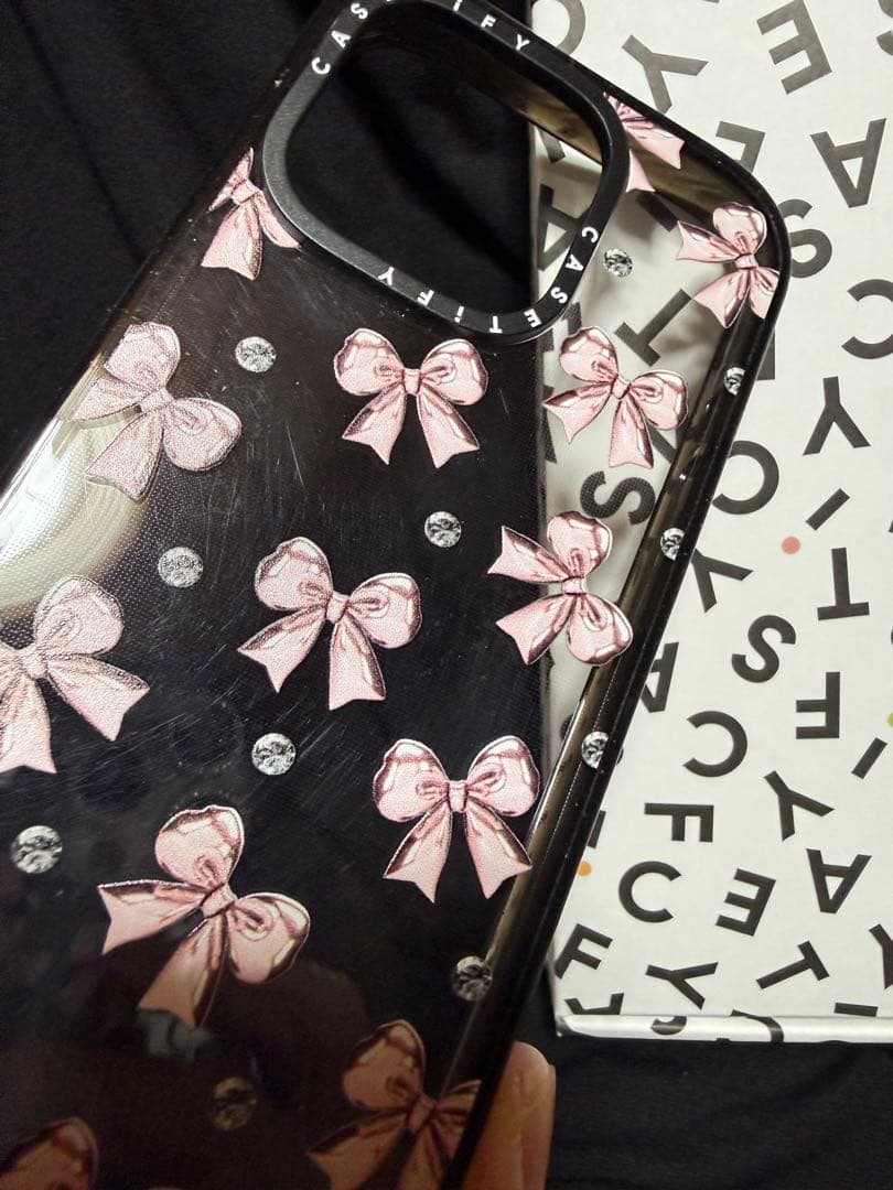 CASETiFY リボン　インパクトケース　iPhone16pro