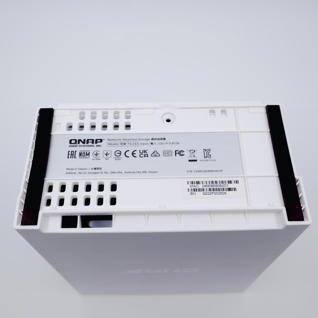 QNAP (キューナップ) NAS 2ベイ ホーム向け TS-233