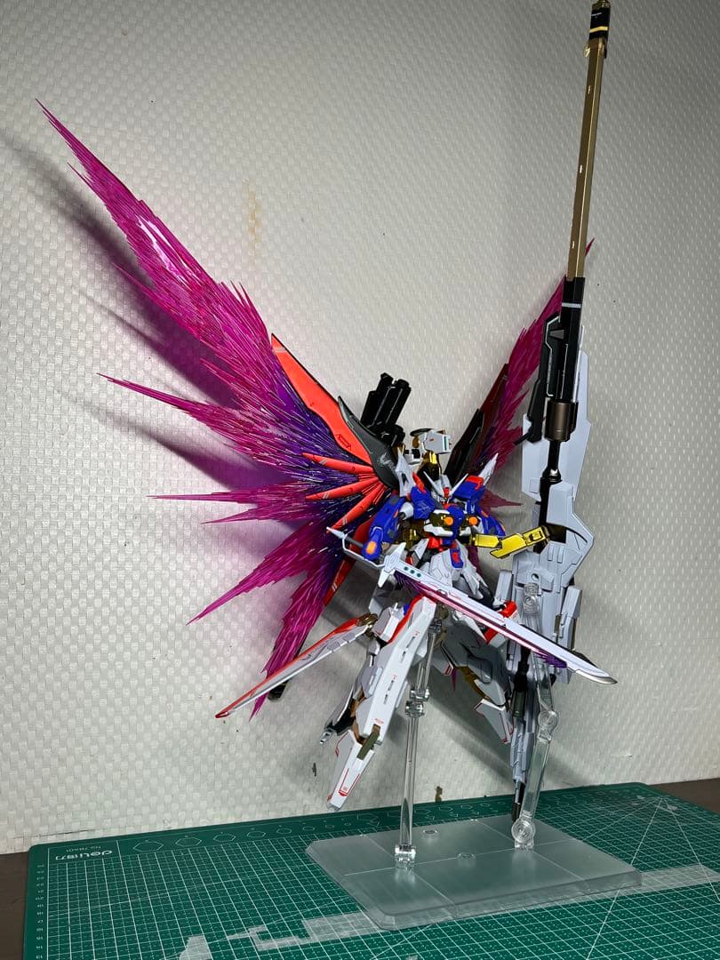 hgデスティニーガンダム SpecII ゼウスシルエット&光の翼•最終値下げ