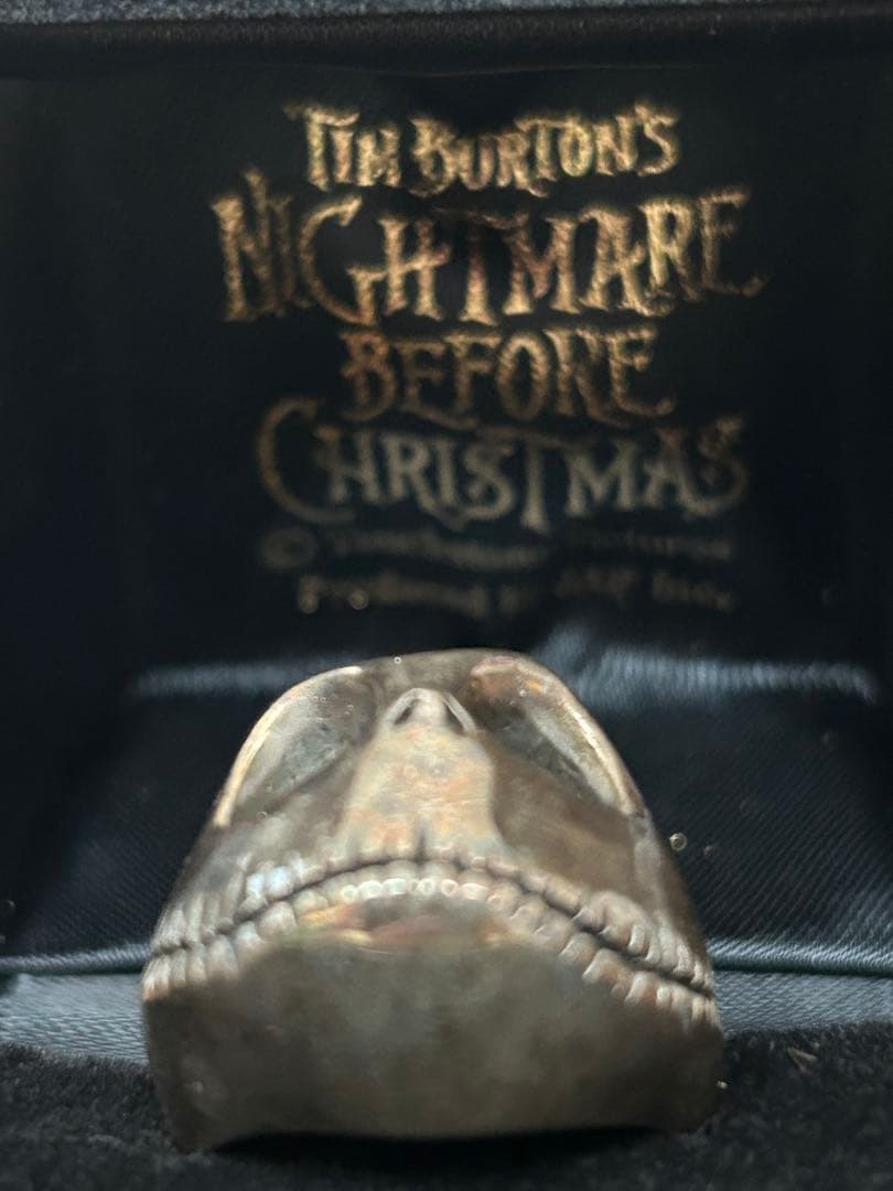 海*月様 ナイトメア・ビフォア・クリスマス ジャック・スケリントンリング