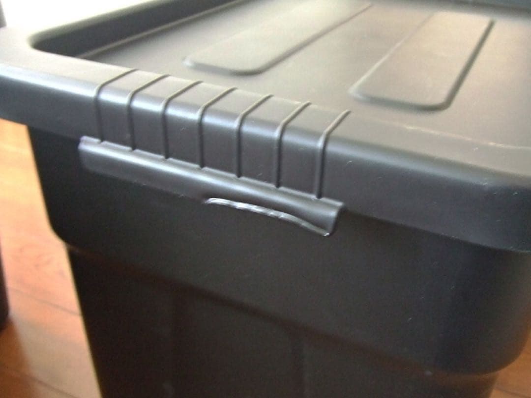 新品/22L☆THORソー☆2個setコンテナボックス黒　プラケース セット