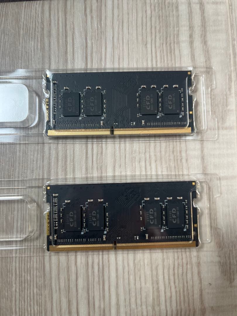 CFD DDR4 PC4 19200 8G 2枚 計 16GB