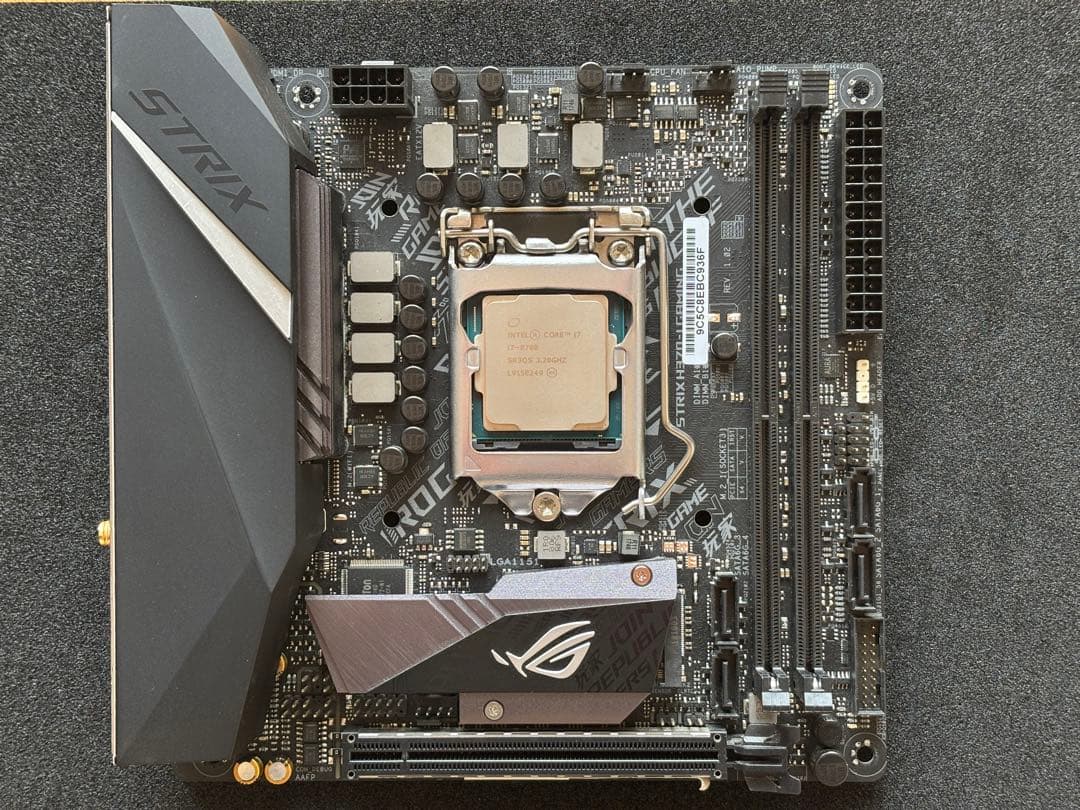 マザーボードH370 + CPU Core i7-8700 セット