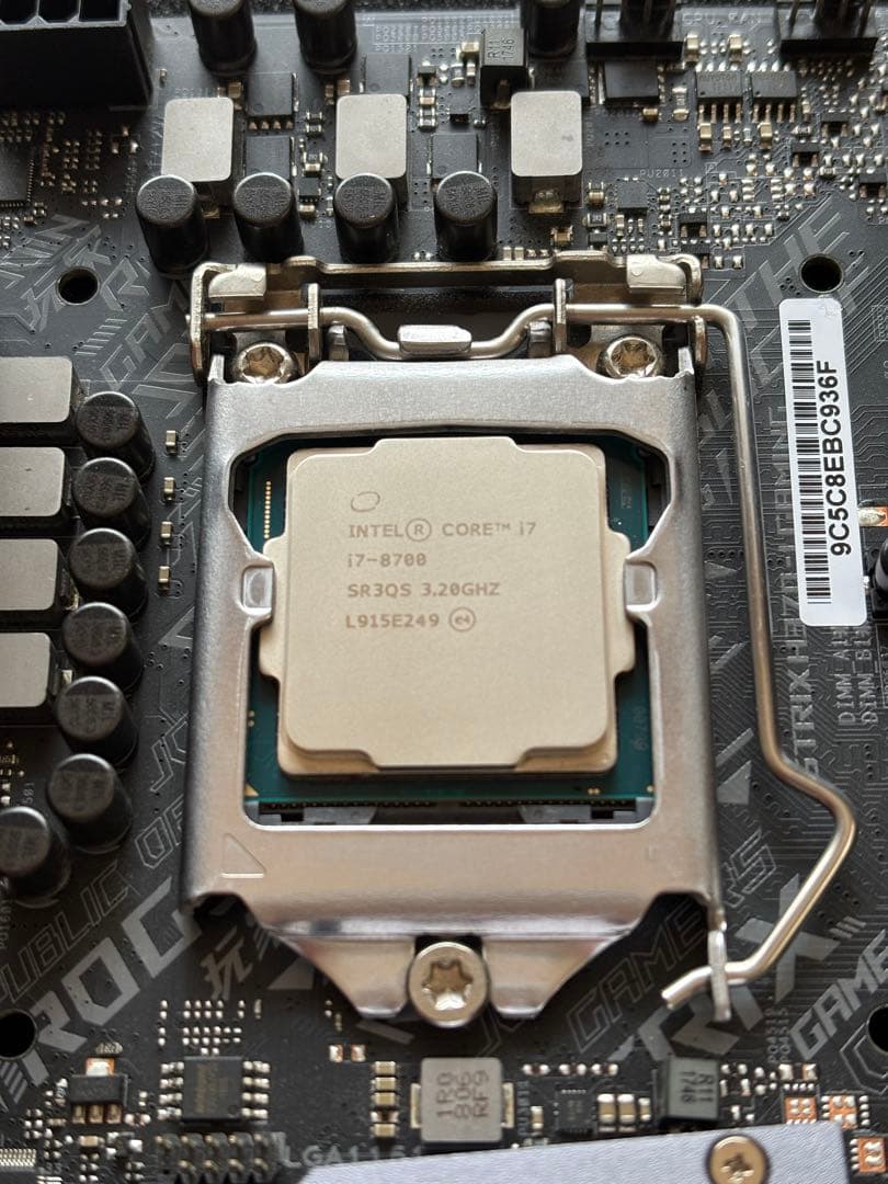 マザーボードH370 + CPU Core i7-8700 セット