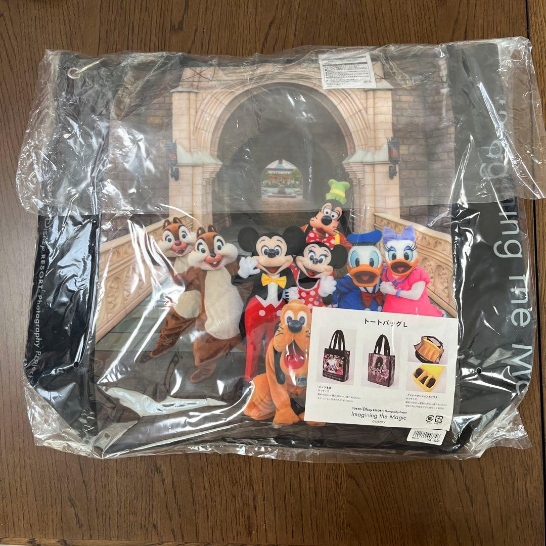 新品未使用　ディズニー　実写　イマジニングザマジック　トートバッグ　カメラバッグ
