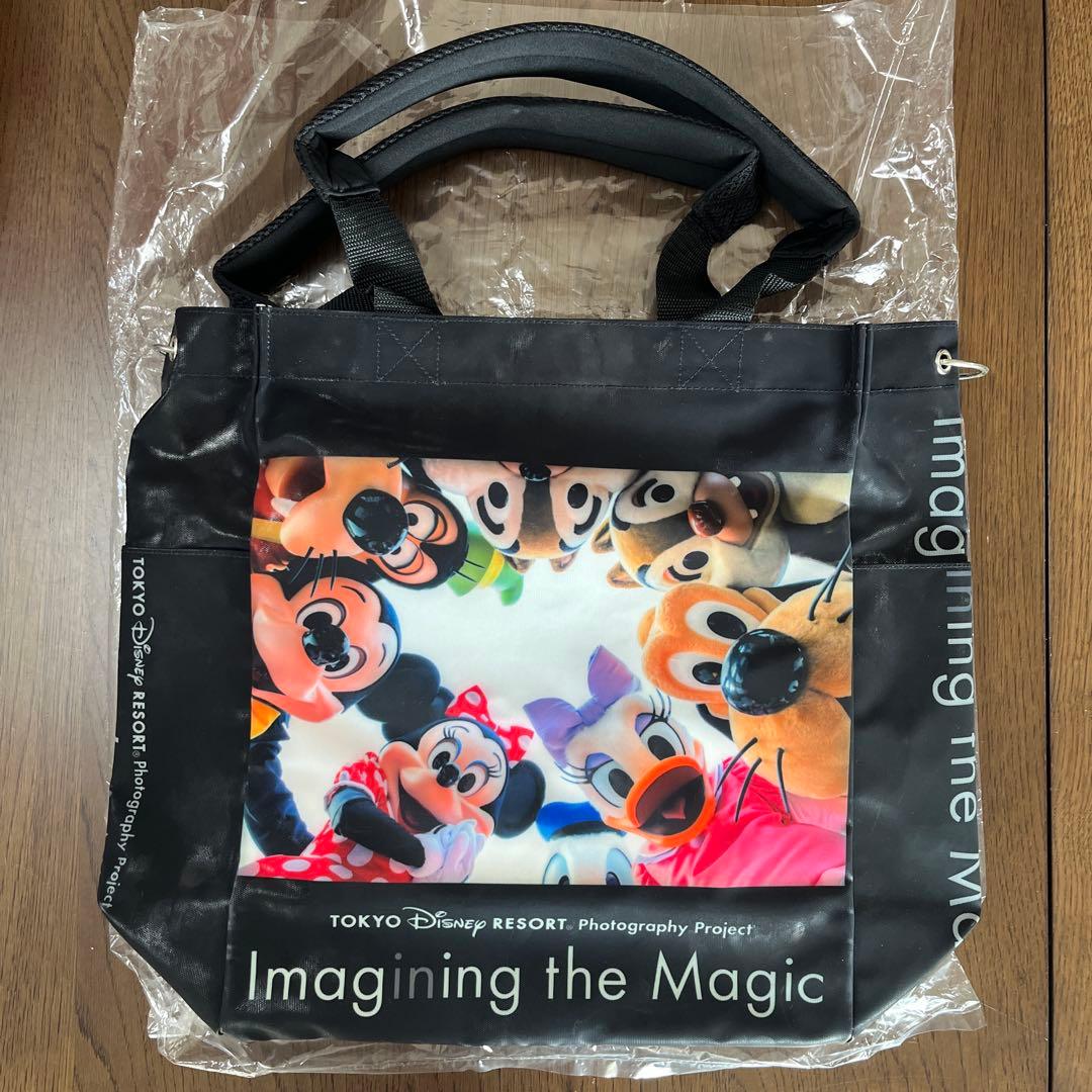新品未使用　ディズニー　実写　イマジニングザマジック　トートバッグ　カメラバッグ