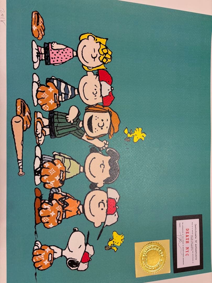 【NEW!】DEATH NYC SNOOPY PEANUTS & VUITTON
