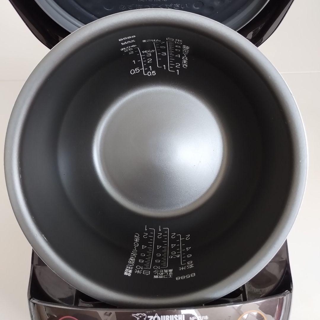 象印 炊飯器 極め炊き 圧力IH 黒まる厚釜 1升 NP-ZU18 ジャンク品