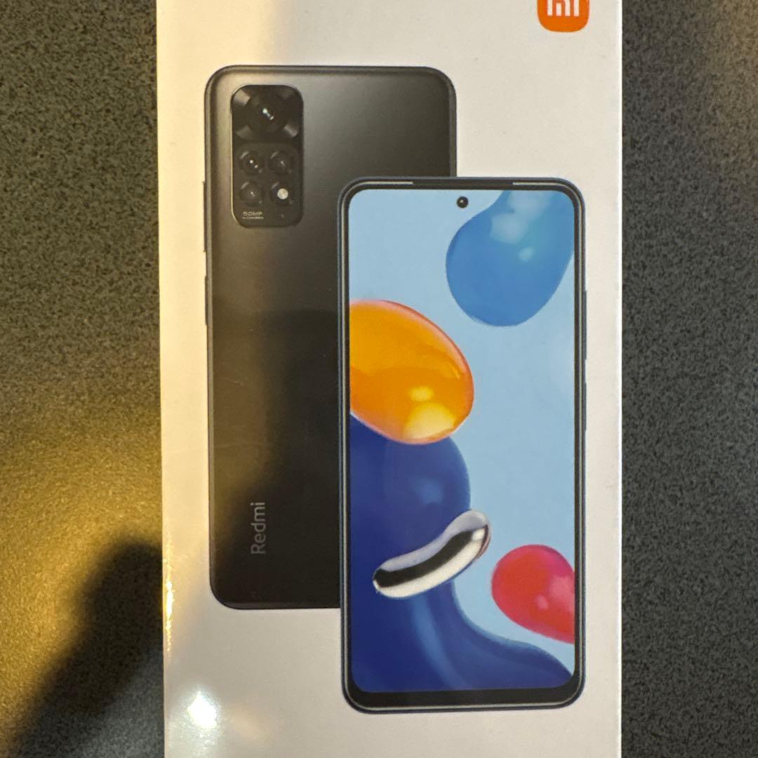 Xiaomi Redmi Note 11 ブラック 本体