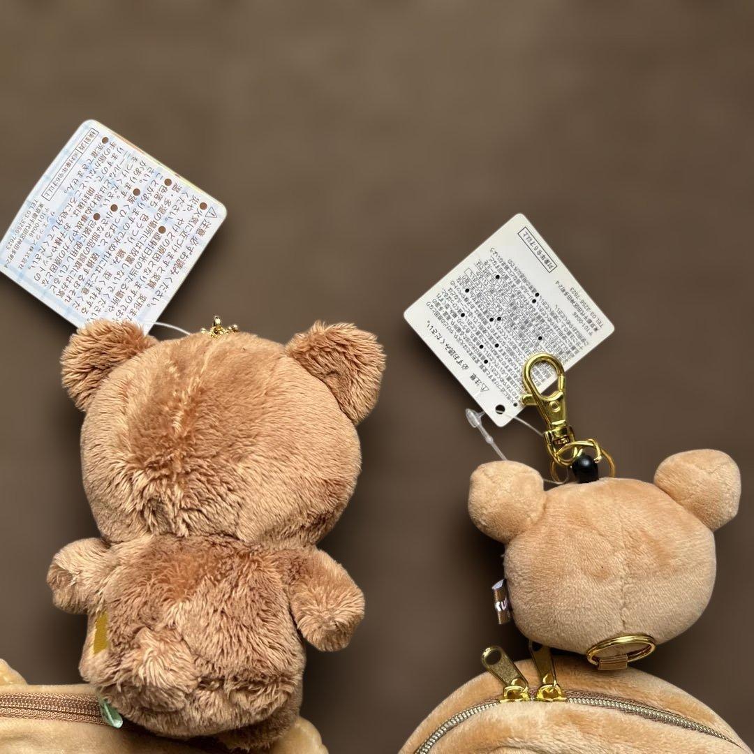 リラックマ お出かけグッズセット❣️ぬいぐるみ・ポーチ・タオル・水筒⭐︎6点セット