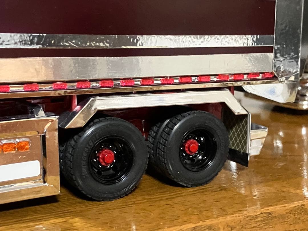 プロフィア、デカ箱ダンプ、デコトラ、完成品1／32