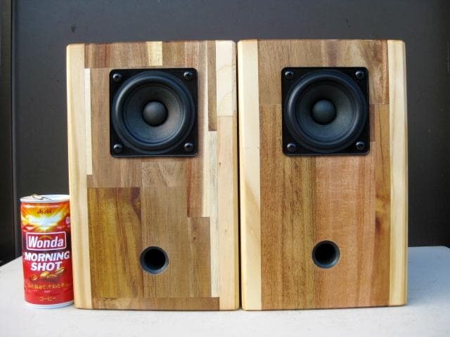 Fostex 　フルレンジスピーカー　自作　ペア