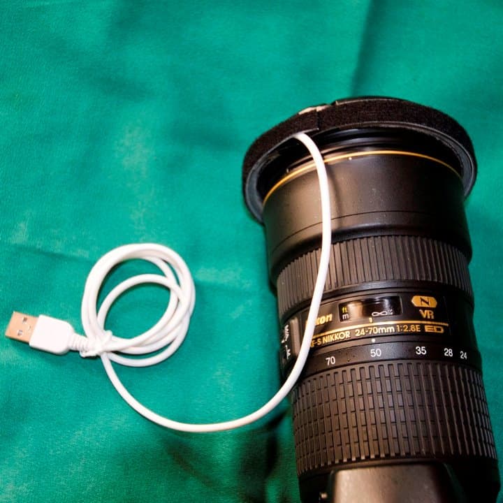 結露防止用レンズヒーター