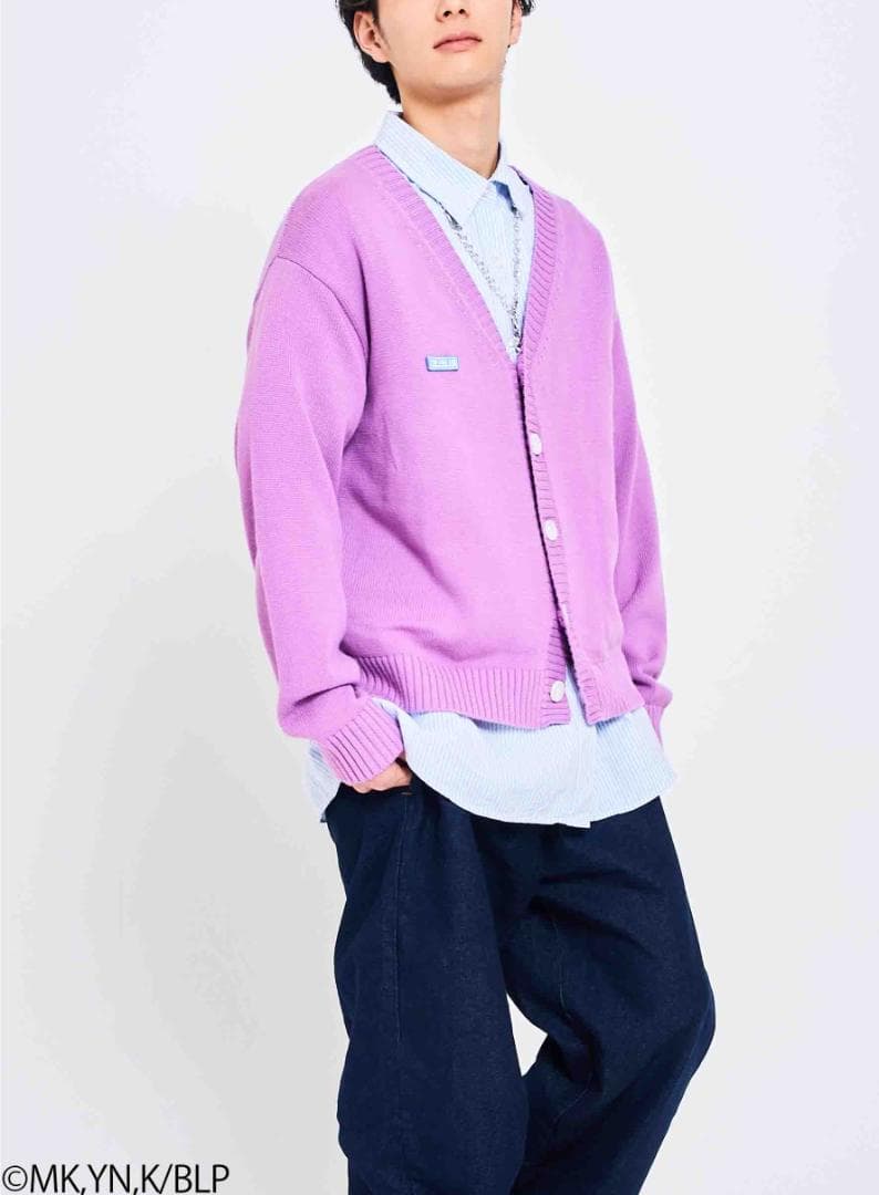 ブルーロック 御影玲王 UGCコラボ BIGアクリルスタンド ＆ カーディガン