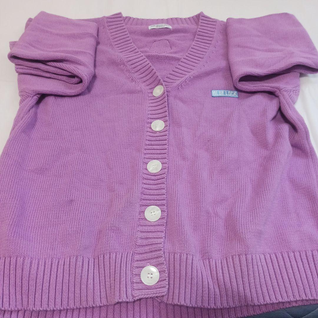 ブルーロック 御影玲王 UGCコラボ BIGアクリルスタンド ＆ カーディガン