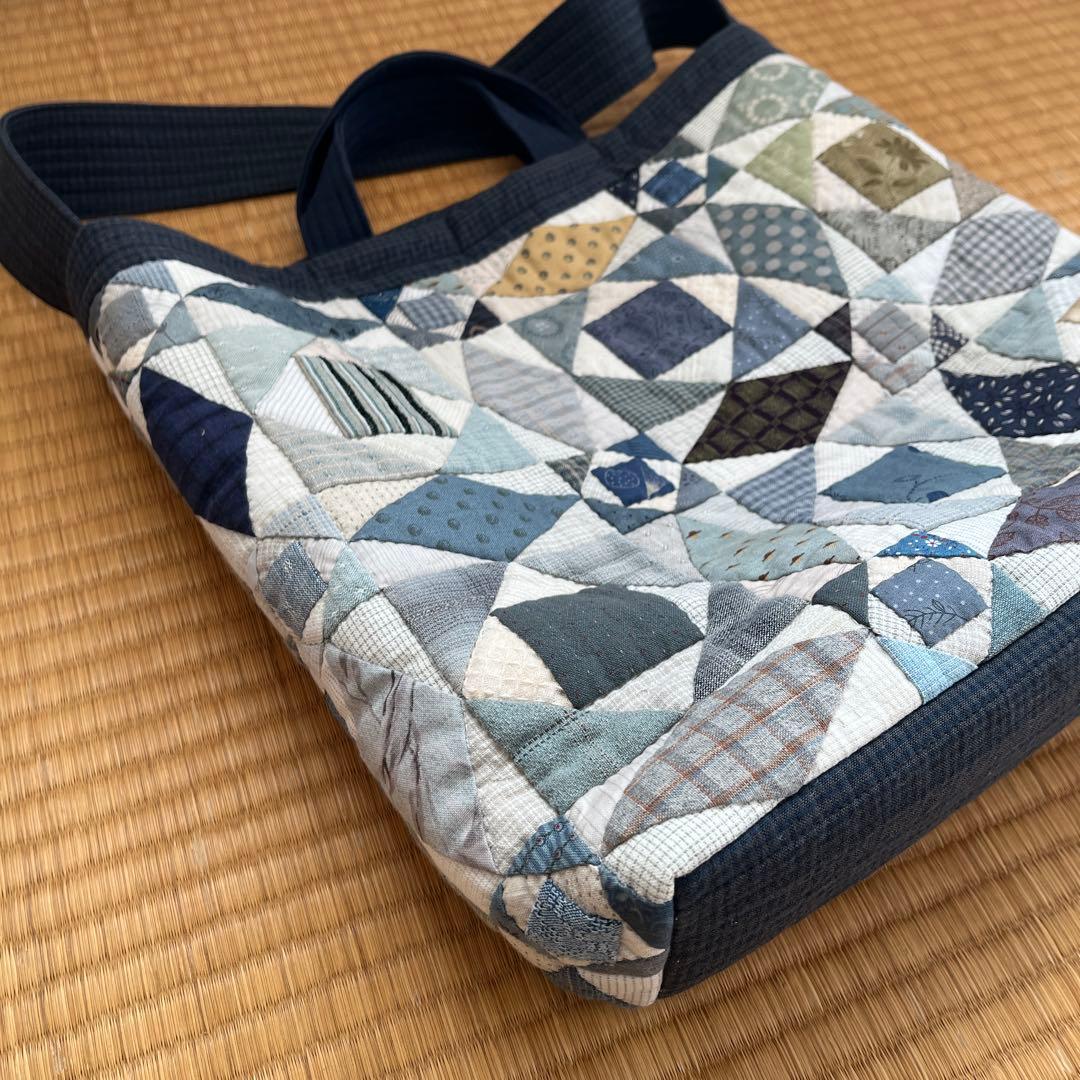 パッチワーク2wayトートバッグ