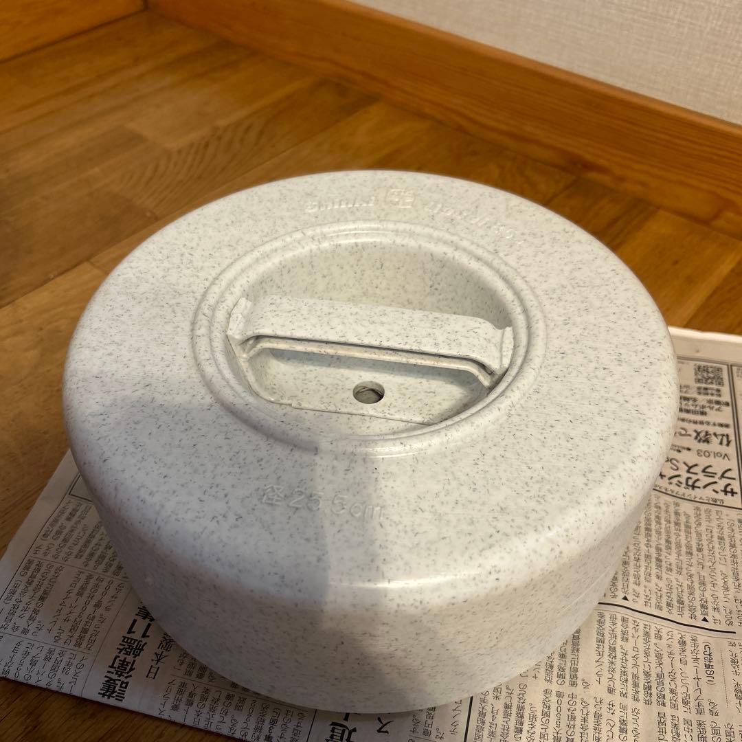 久松窯 切立蓋付 8号 14.4L 漬物容器と重石