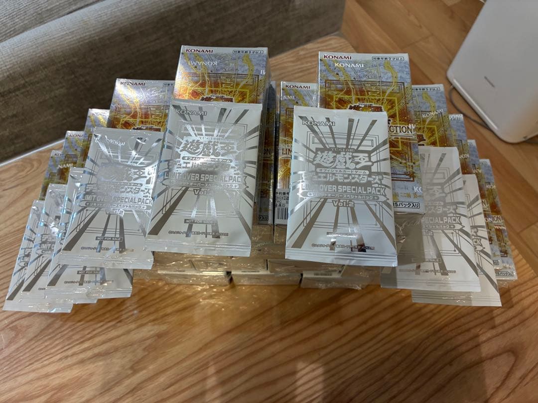 遊戯王　リミットオーバーコレクションザライバルズ　1カートン分　プロモパック付き