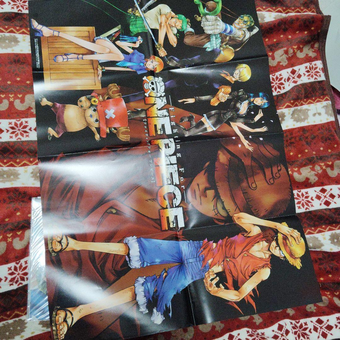 激レアONE PIECE ローソンオリジナルクリアファイル＆ポスターセット非売品
