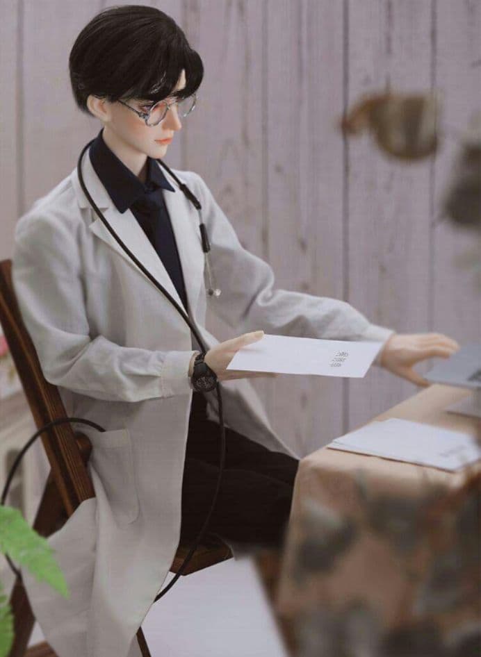 DH27 ドール 医者Eustace 1/3 BJD 球体関節人形 ハンドメイド