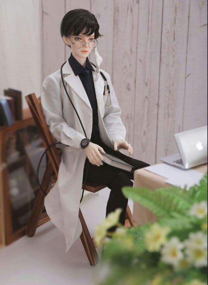 DH27 ドール 医者Eustace 1/3 BJD 球体関節人形 ハンドメイド