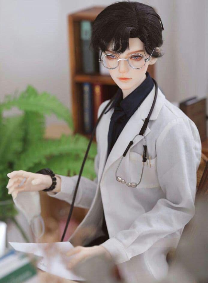 DH27 ドール 医者Eustace 1/3 BJD 球体関節人形 ハンドメイド