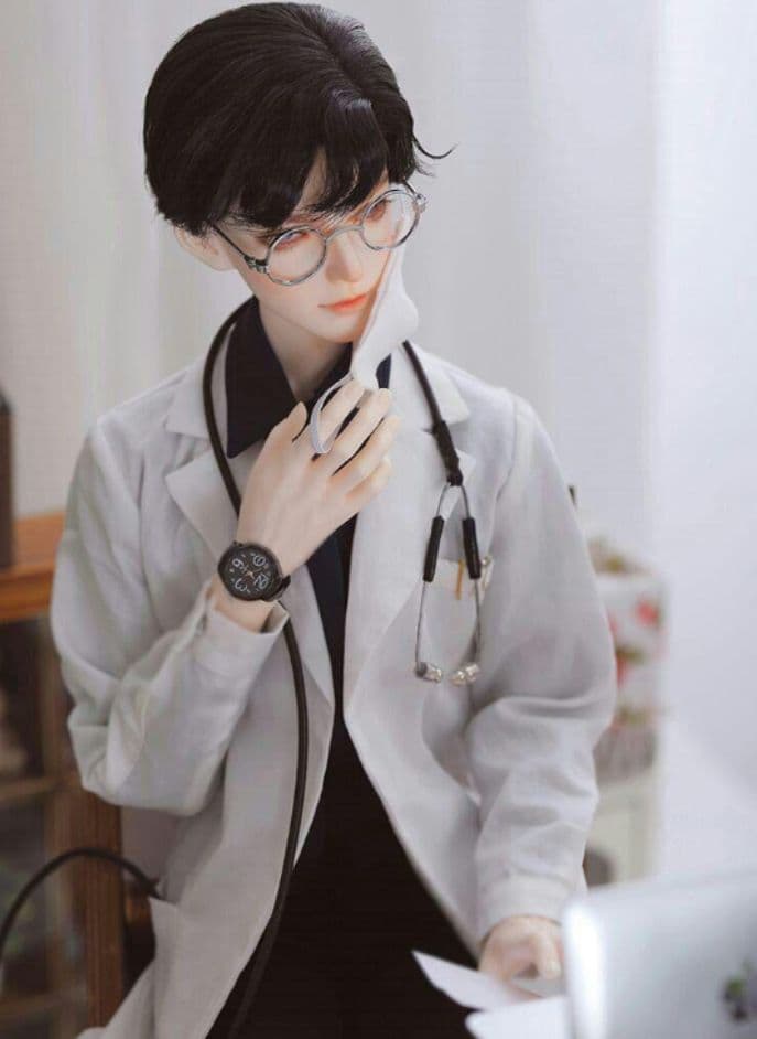 DH27 ドール 医者Eustace 1/3 BJD 球体関節人形 ハンドメイド