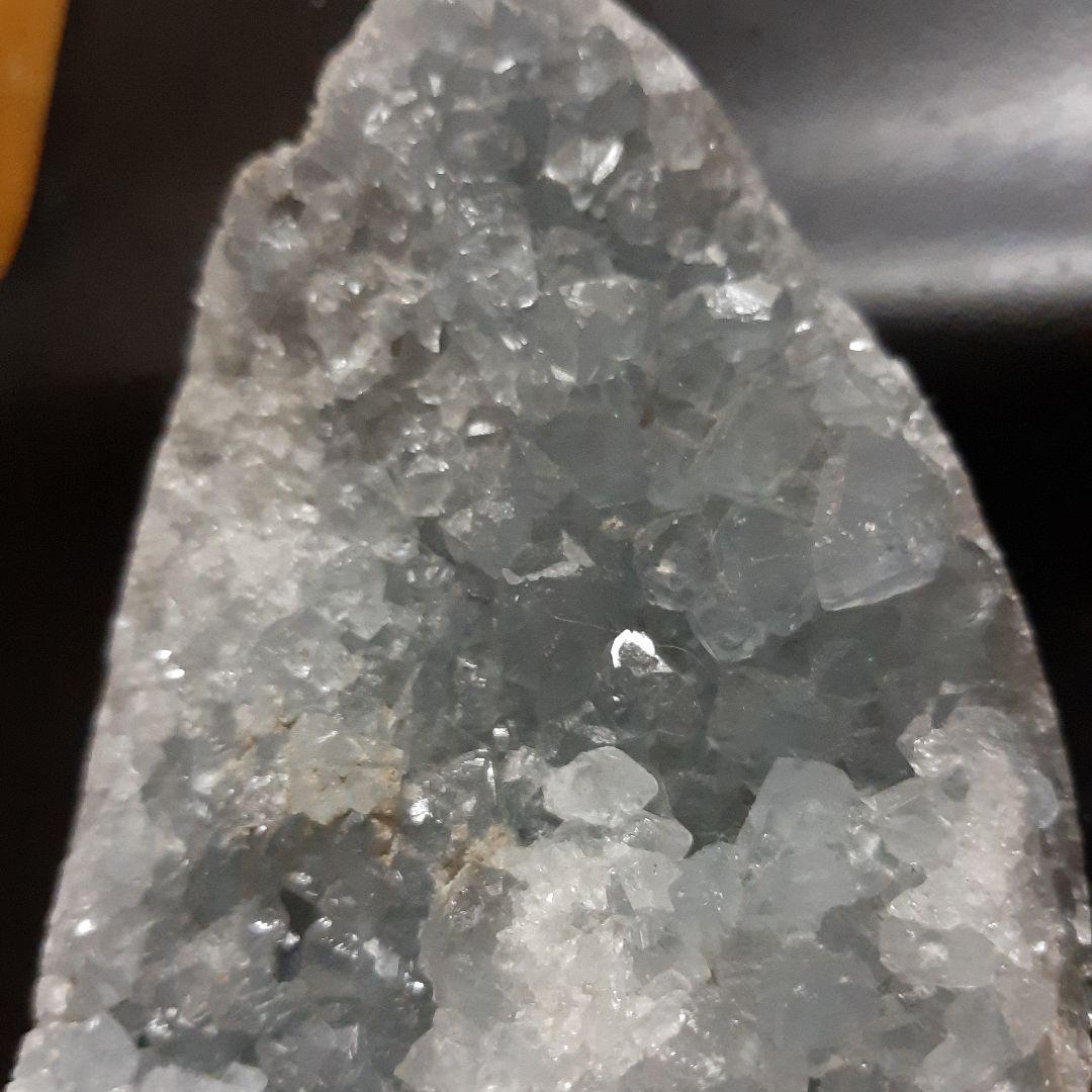 セレスタイト原石 クラスター 重さ約1000g