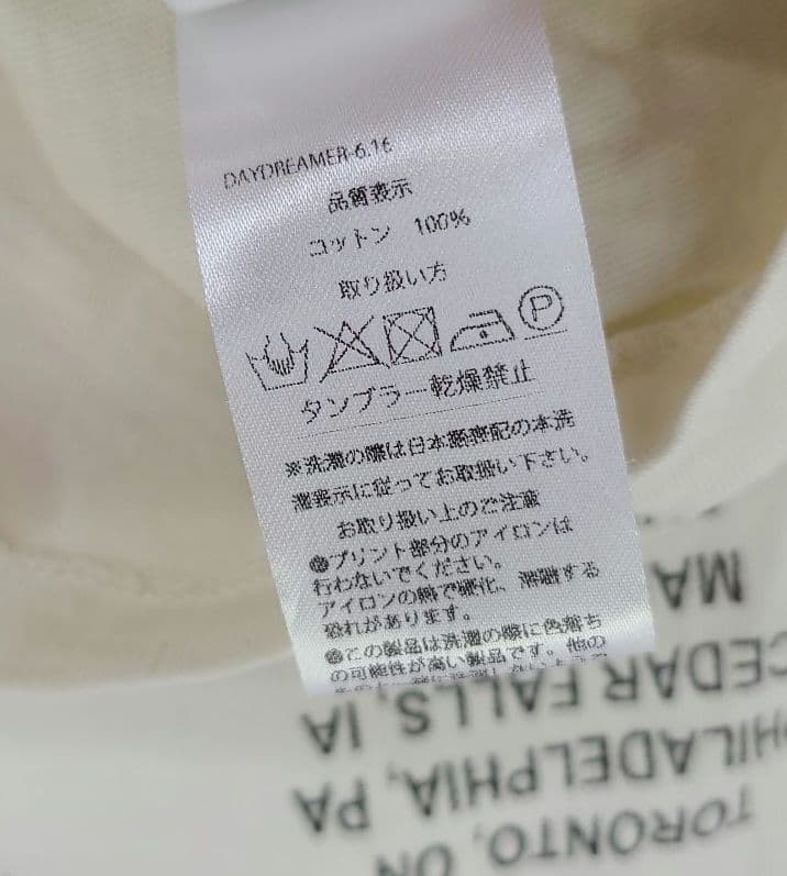 アメリカ製　デイドリーマー　ピンクフロイド ツアーTシャツ　へビーウェイト