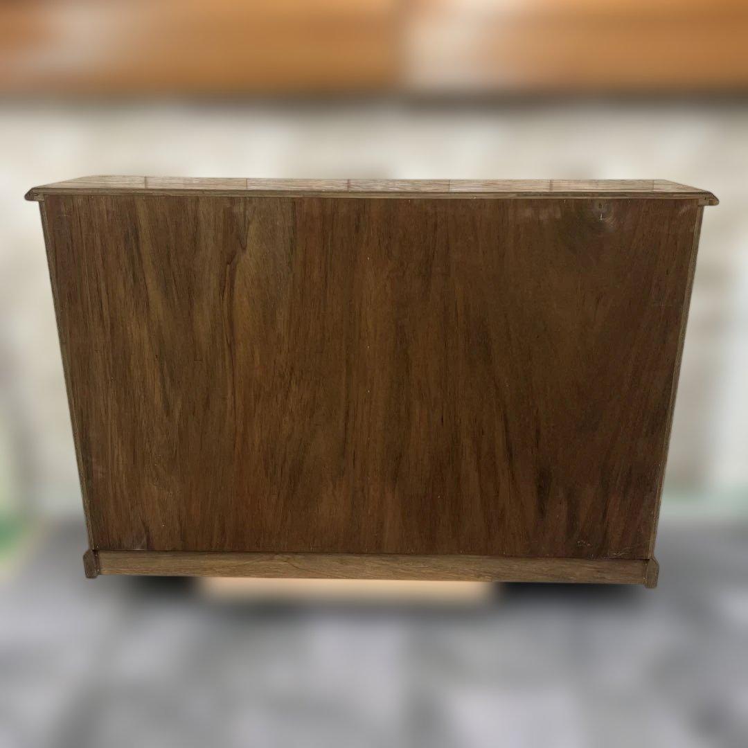 カントリーハウス 三越家具　ブルージュ キャビネット 4枚扉　ブラウン