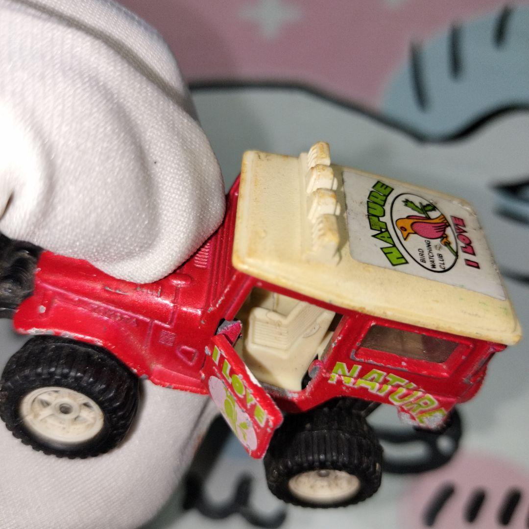 赤いミニカー 自然愛好クラブ